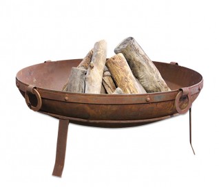 Outdoor Fire Pits Perth Tables, Nuria Steel Wood Burning Fire Pit